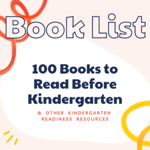 100 Books to Read Before Kindergarten