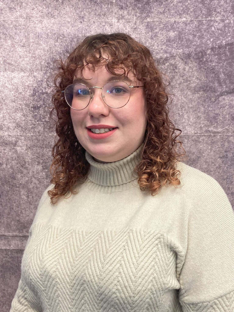 A picture of a woman smiling.