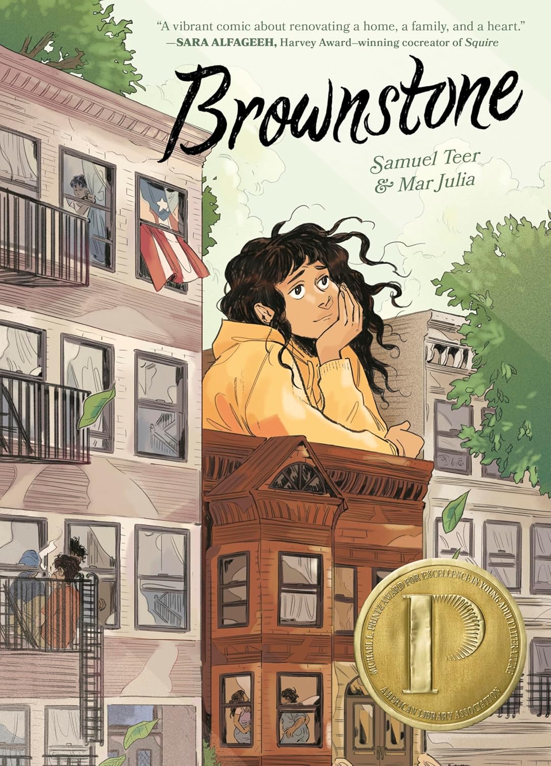 Brownstone written by Samuel Teer and illustrated by Mar Julia