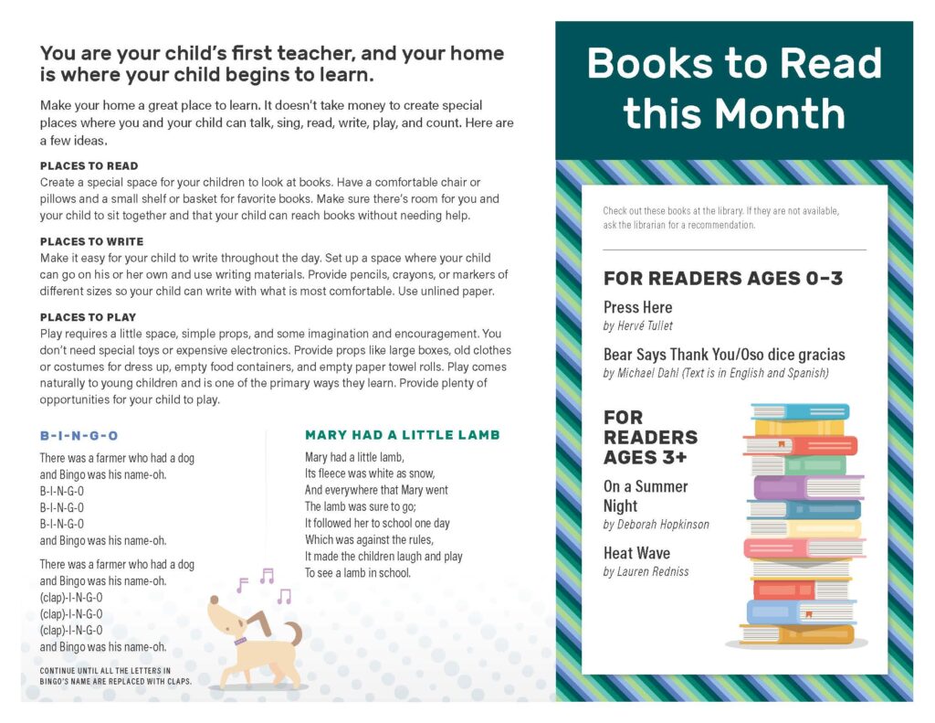 July 2025 page with songs and book recommendations