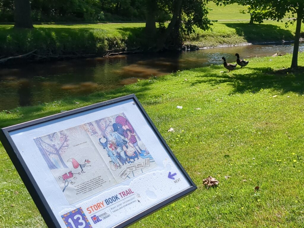 Grand Blanc story Book Trail