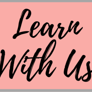 Decorative Learn With Us