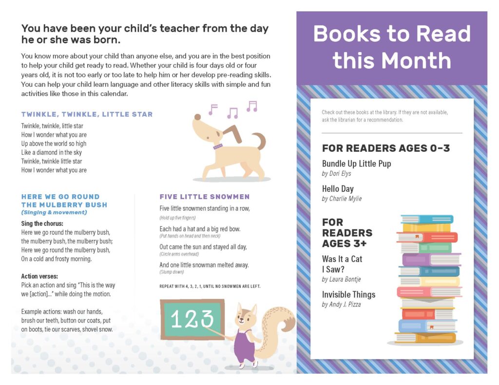 January 2026 page with songs and book recommendations