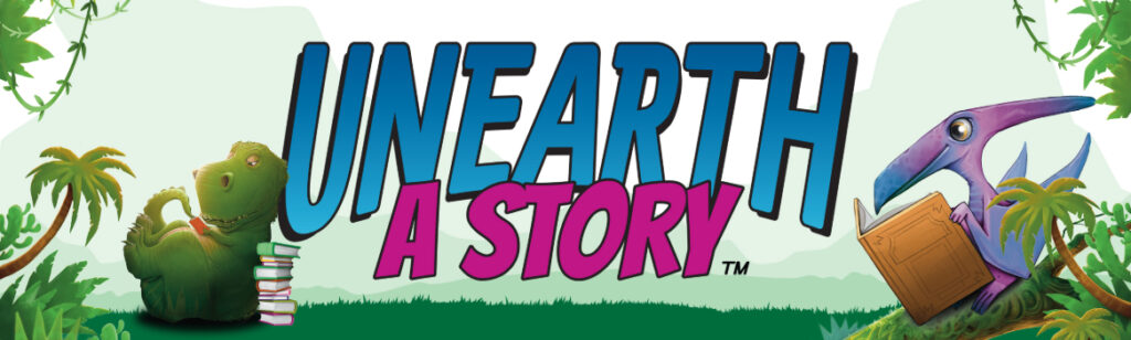 Banner with text: Unearth a Story
