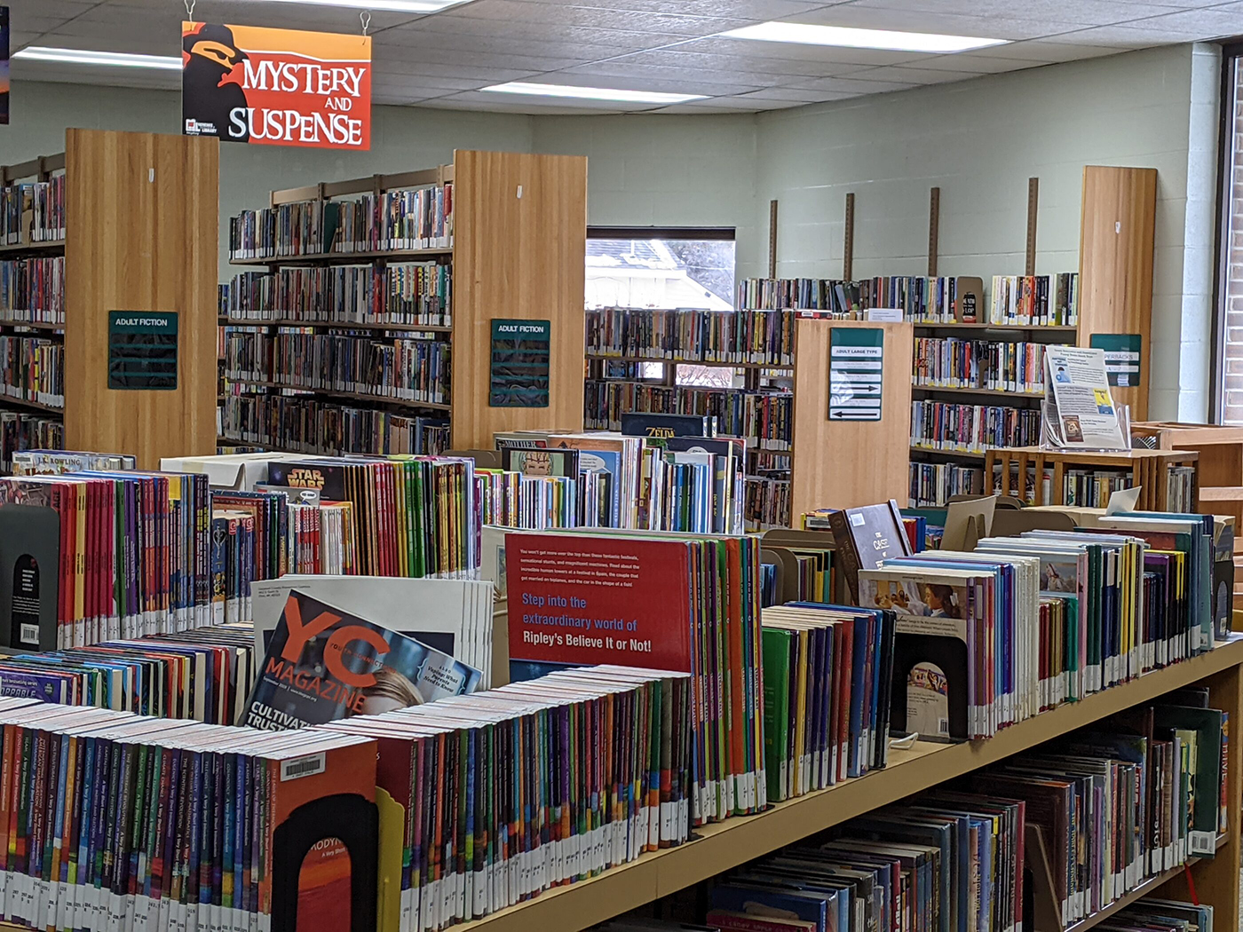 Inside of the Baker Park Library